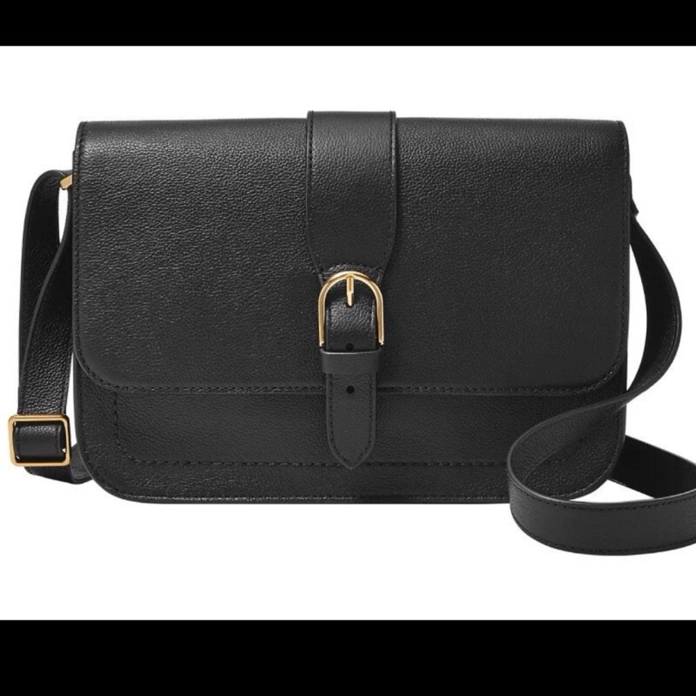 Fossil Large Zoey Leather Crossbody Bag